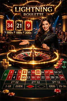 Lightning Roulette live game