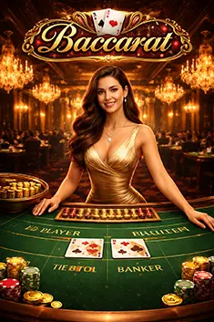Baccarat live casino game