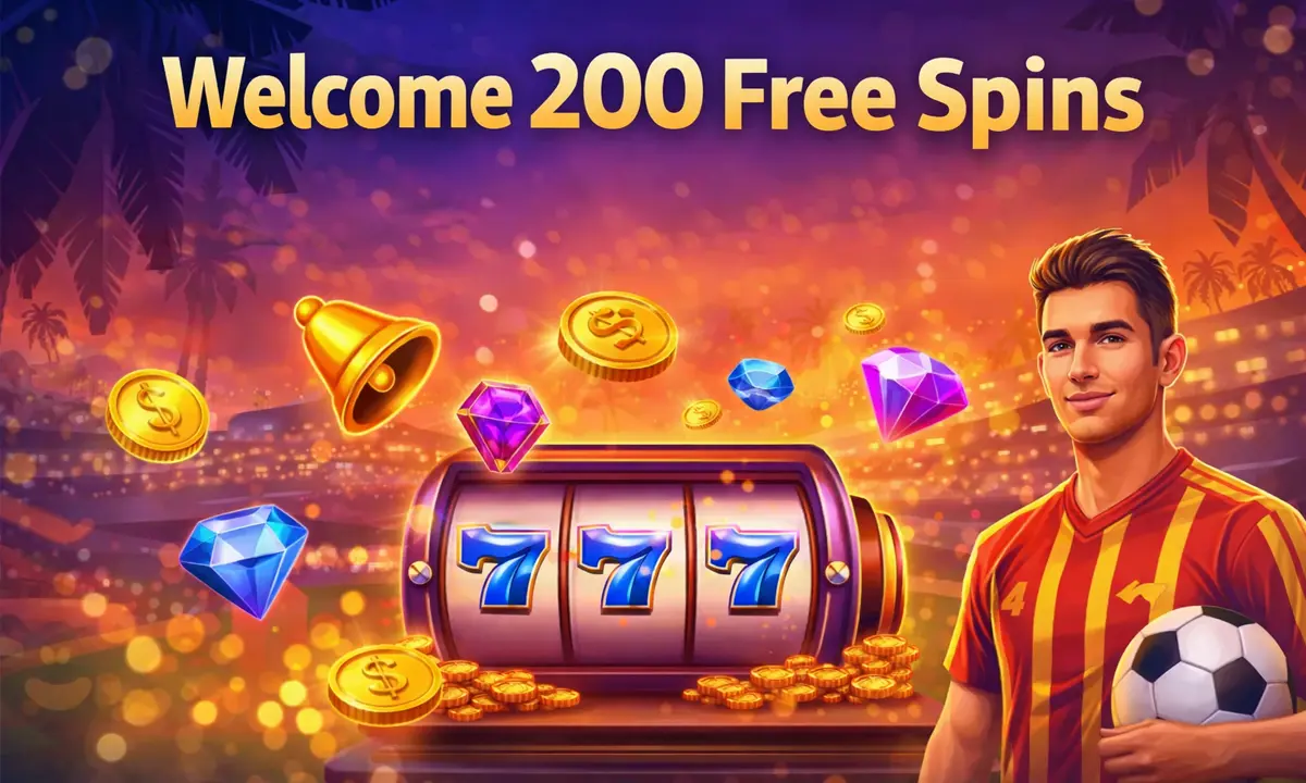 Tikitaka Casino welcome 200 free spins bonus offer
