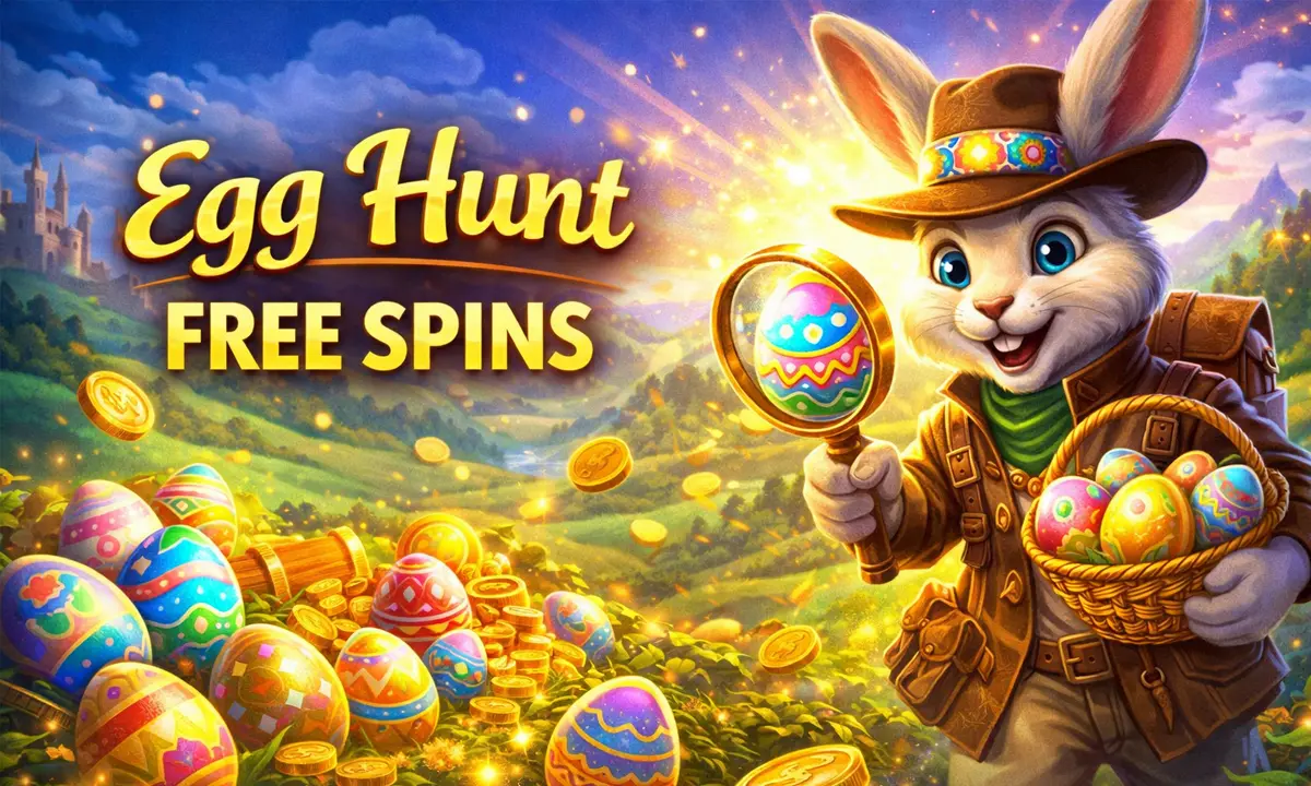 Tikitaka Casino egg hunt free spins promotion