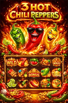 3 Hot Chili Peppers slot